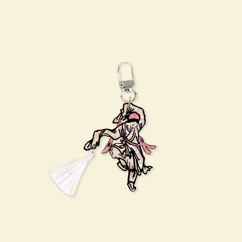 춤추는 아이 무동 자개 키링